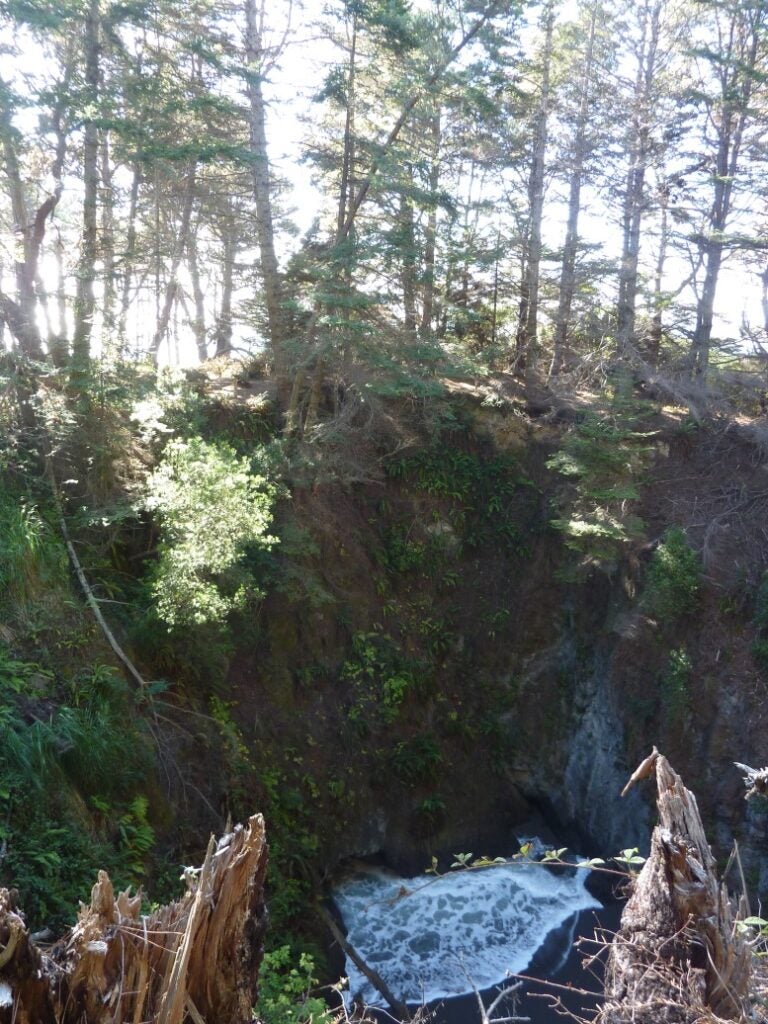 Little River Blowhole Mendocino Land Trust