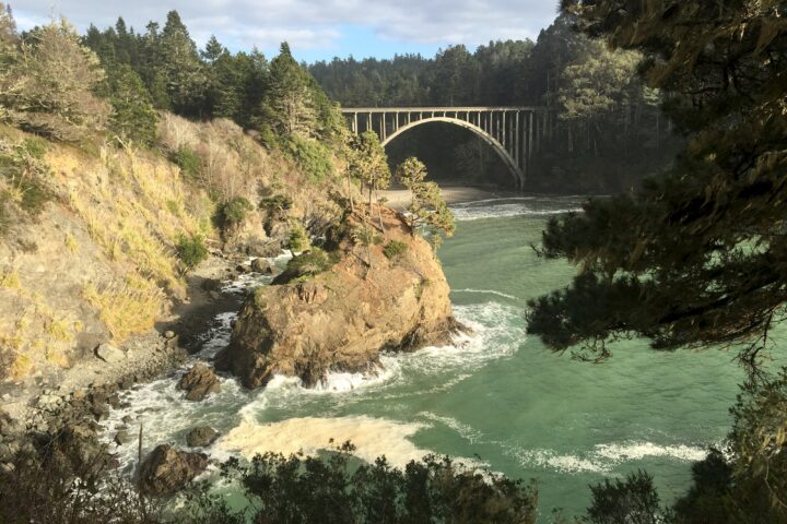 Russian Gulch State Park