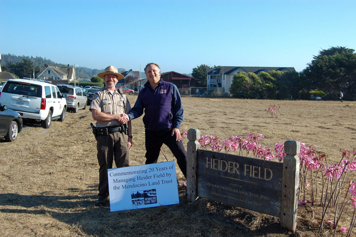 Heider Field in Mendocino