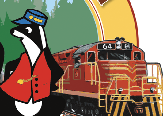 Logo for the Fort Bragg Skunk Train