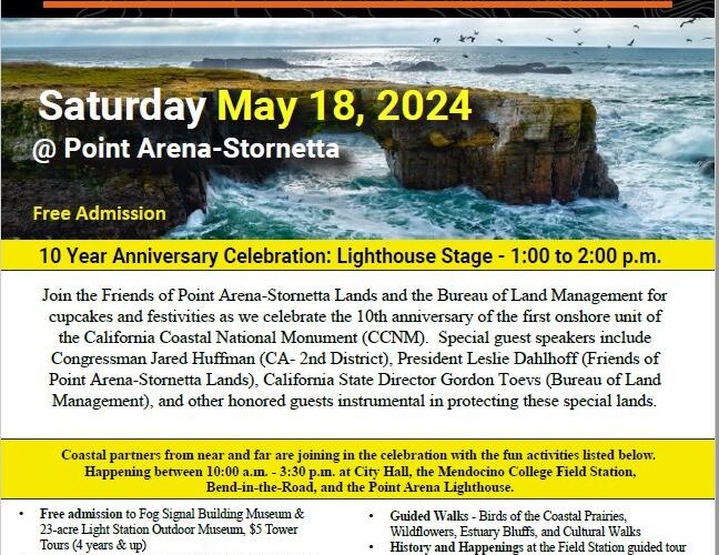 Poster for 2024 Celebrate the Coast